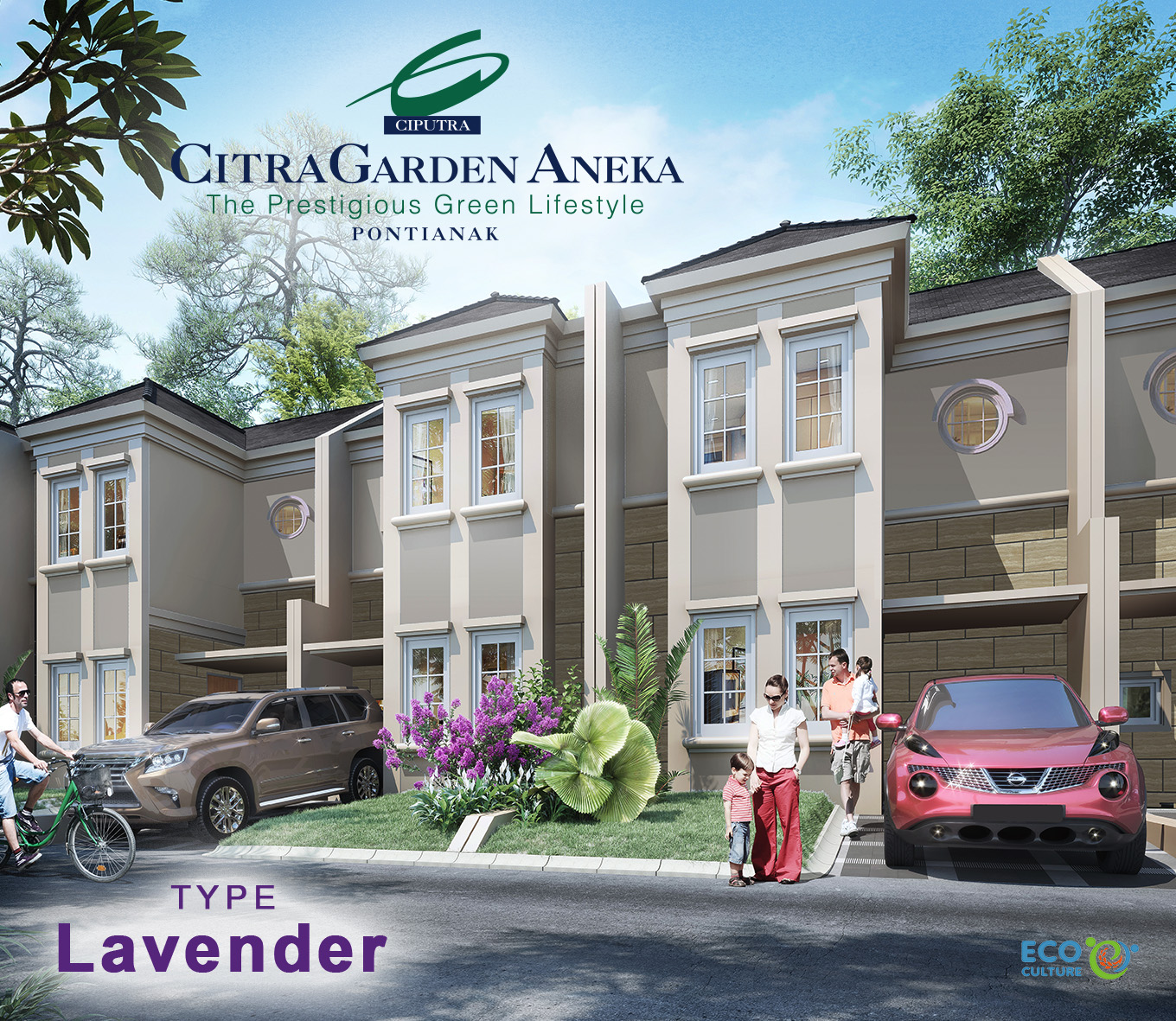 Perumahan Citra Garden Aneka, Perumahan Elit Pontianak yang sangat elegan