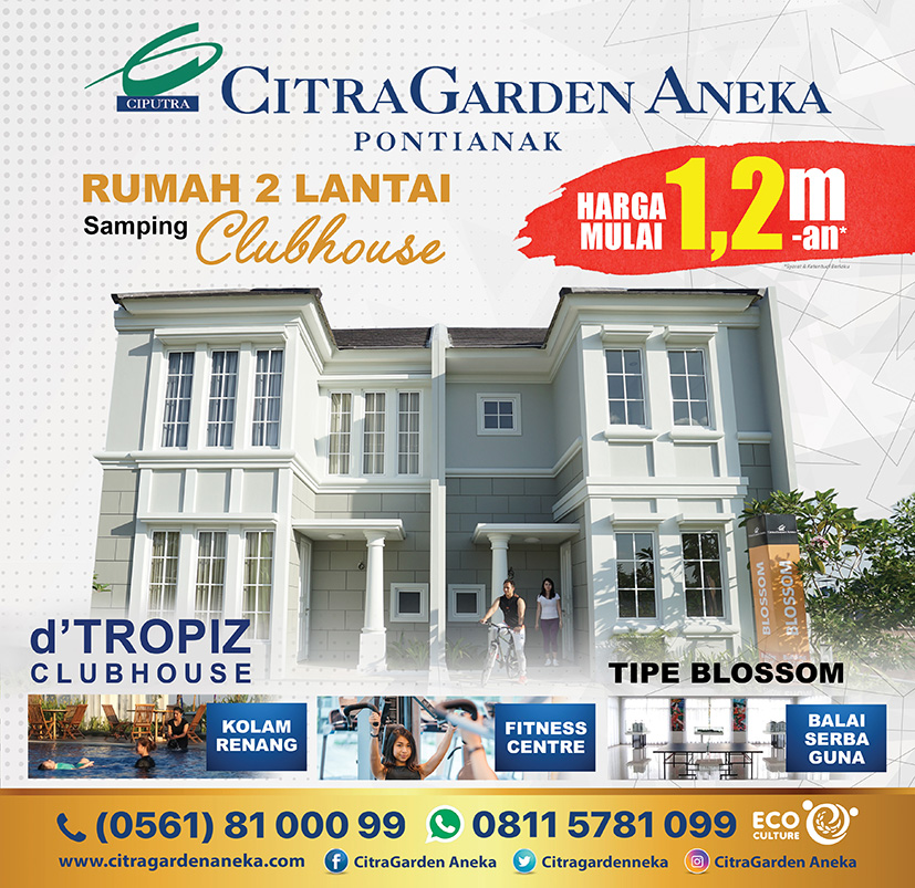 Harga Beli Rumah di Pontianak Kalimantan Barat