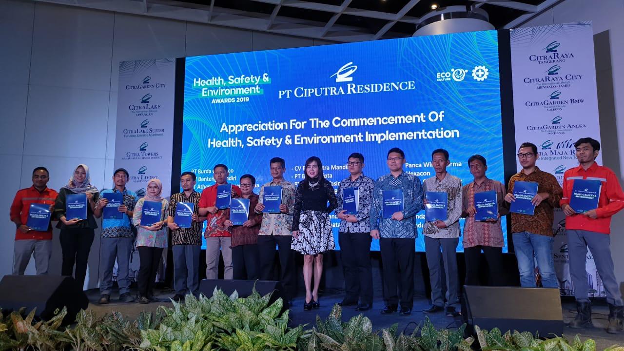 PT Ciputra Residence Health, Safety & Environment Awards 2019”, Ciputra Artpreneur, Ciputra World 1 Jakarta