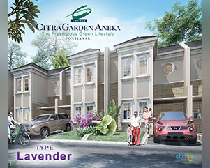 Beli Rumah di Citra Garden Aneka Pontianak Kalimantan Barat